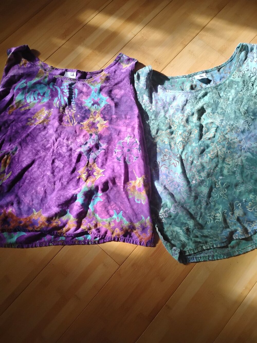 Colorful Batik Tank Top Bundle | Size Medium